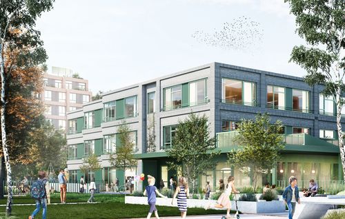 Architektura, która łączy. Na Targówku powstaje szkoła z dwóch inwestycji Architektura, która łączy. Na Targówku powstaje szkoła z dwóch inwestycji